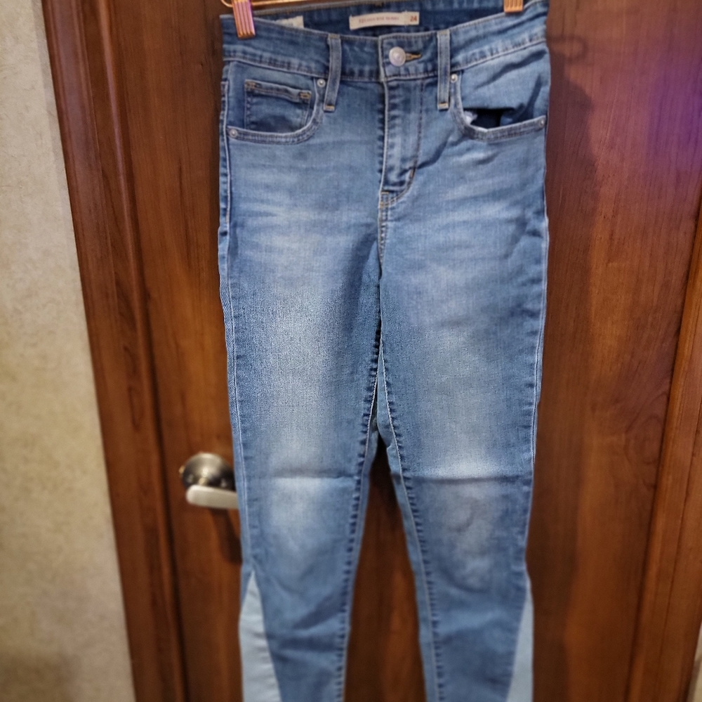 Levi's Vintage High Rise Skinny Jeans Sz 24 Waist